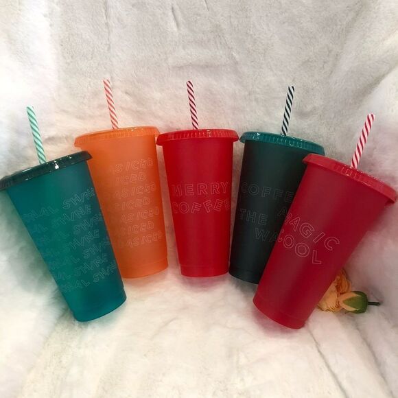 Starbucks Holiday Cups reusable NEW - Picture 1 of 12